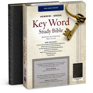Hebrew-Greek Key Word Study Bible - KJV - Black