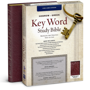 Hebrew-Greek Key Word Study Bible - KJV - Burgundy