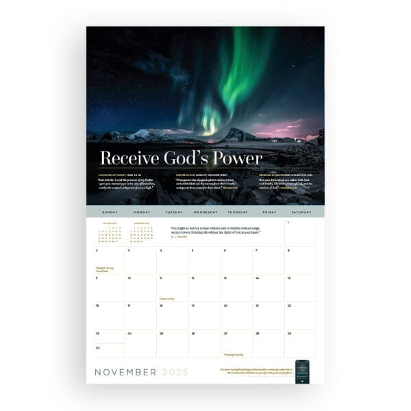 Commands of Christ Calendar 2025 - Image 3