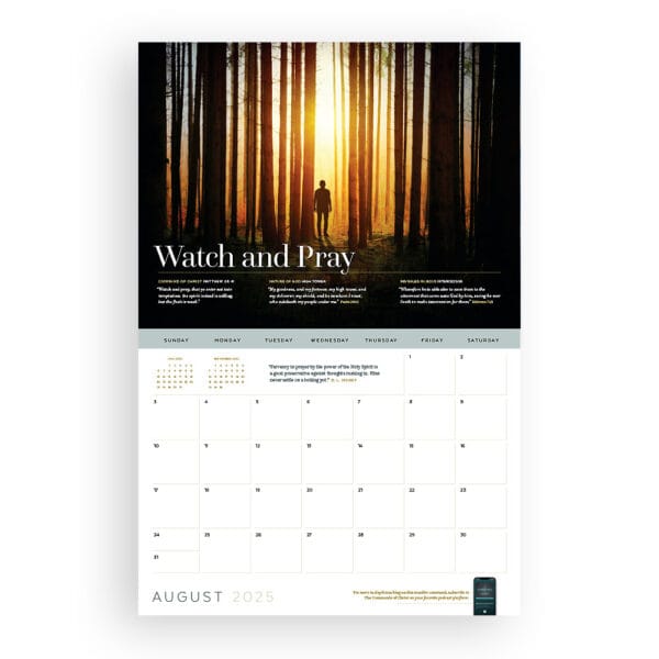 Commands of Christ Calendar 2025 - Image 2